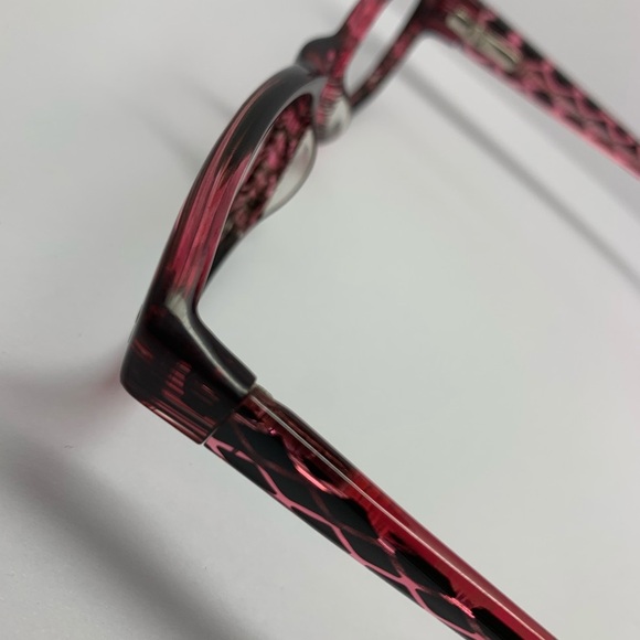 Lawrence Eyewear RDF120 Red Oval Sunglasses Frames - Picture 5 of 7